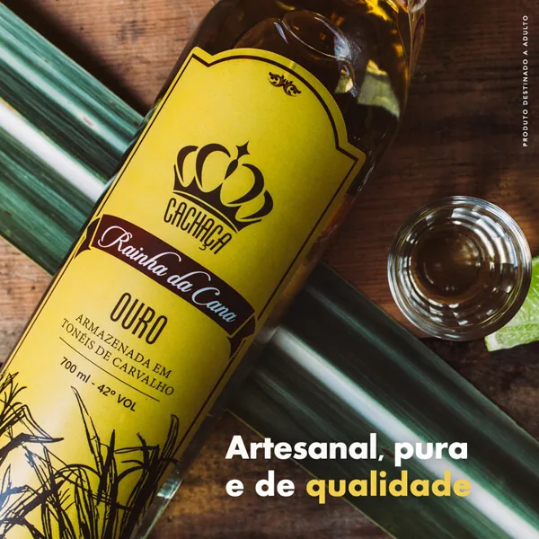 Cachaça Artesanal Rainha da Cana
